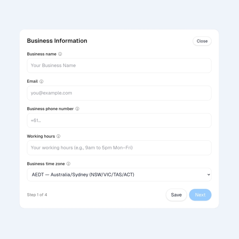 1. Configure Your AI